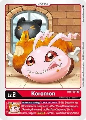 Koromon - Battle of Omni (BT05) Battle of Omni Foil