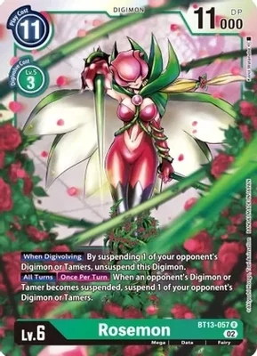 SJ Rosemon - Versus Royal Knights (BT13)
Versus Royal Knights