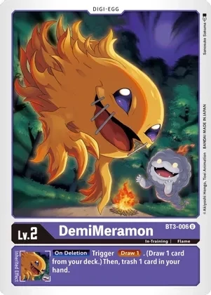 DemiMeramon - Release Special Booster (BT01-03)
Release Special Booster