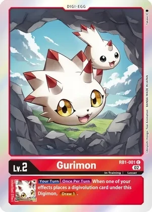 Gurimon - Resurgence Booster (RB-01) Resurgence Booster Foil