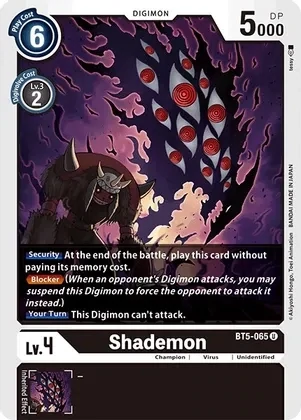Shademon - Battle of Omni (BT05) Battle of Omni