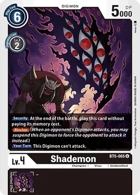 Shademon - Battle of Omni (BT05) Battle of Omni