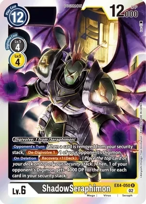ShadowSeraphimon - Alternative Being Booster (EX04) Alternative Being Booster