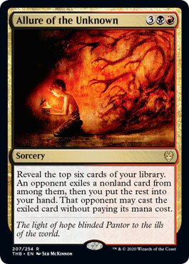 Allure of the Unknown 207/254
Theros: Beyond Death Singles