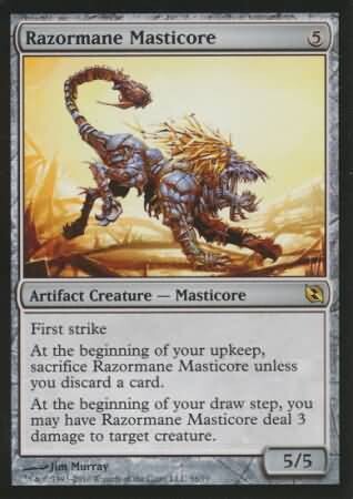 Razormane Masticore
Duel Decks Elspeth vs. Tezzeret Singles