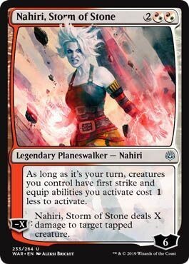 Nahiri, Storm of Stone 233/264 War of the Spark Singles
