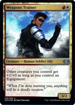 Weapons Trainer 228/332 - Foil Double Masters Foil Singles