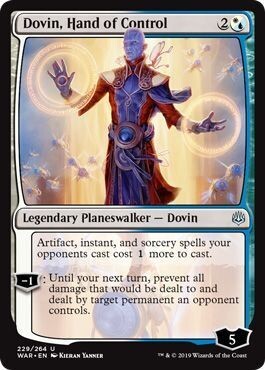 Dovin, Hand of Control 229/264 - War of the Spark Singles (Español)