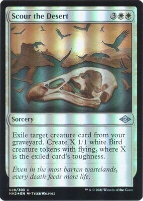 Scour the Desert 028/303 - Foil Modern Horizons 2 Foil Singles