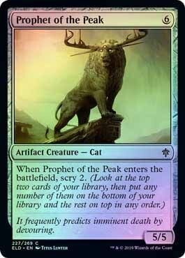 Prophet of the Peak 227/269 - Foil
Throne of Eldraine Foil Singles