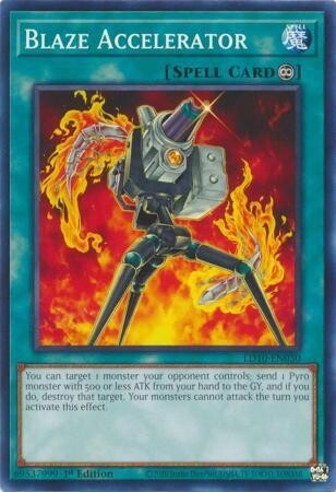 Blaze Accelerator - LD10-EN030 - Common 1st Edition
Soulburning Volcano 1st Edition Singles