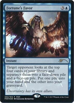 Fortune&#39;s Favor 002/012 - FNM Foil Promo Magic: The Gathering Promo Cards (Español)