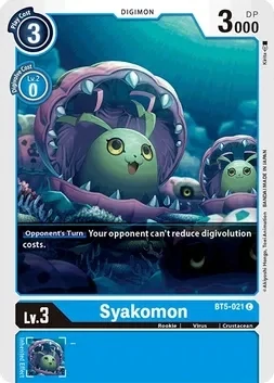 Syakomon - Battle of Omni (BT05)
Battle of Omni