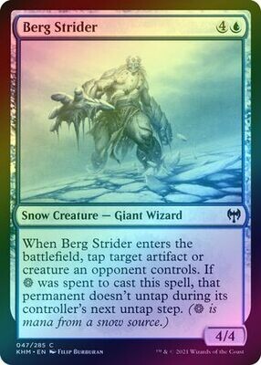 Berg Strider 047/285 - Foil
Kaldheim Foil Singles
