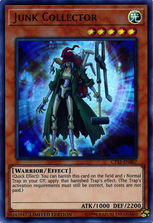 Junk Collector - CT15-EN007 - Ultra Rare Limited Edition 2018 Mega-Tins Singles