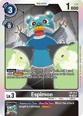 Espimon (English Exclusive) - Exceed Apocalypse (BT15) Exceed Apocalypse Foil