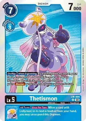 SH Thetismon (English Exclusive) - Exceed Apocalypse (BT15) Exceed Apocalypse Foil