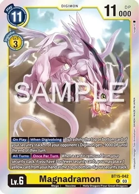 Magnadramon - Exceed Apocalypse (BT15) Exceed Apocalypse