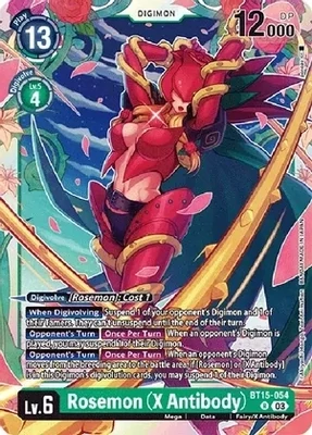 SH Rosemon (X Antibody) - Exceed Apocalypse (BT15)
Exceed Apocalypse