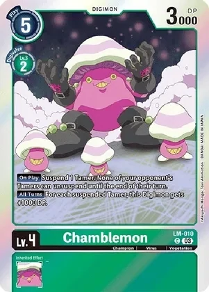 Chamblemon (English Exclusive) - Exceed Apocalypse (BT15) Exceed Apocalypse Foil