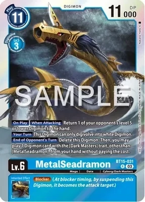 MetalSeadramon - Exceed Apocalypse (BT15) Exceed Apocalypse