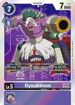 Gyuukimon (English Exclusive) - Exceed Apocalypse (BT15)
Exceed Apocalypse