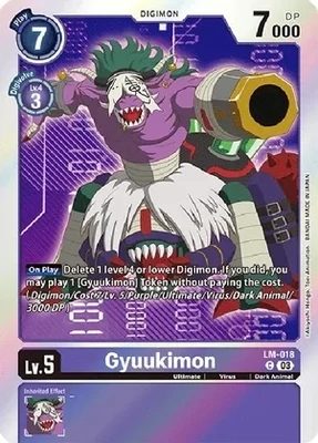 Gyuukimon (English Exclusive) - Exceed Apocalypse (BT15)
Exceed Apocalypse