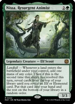 Nissa, Resurgent Animist - March of the Machine: The Aftermath (MAT)
March of the Machine: The Aftermath