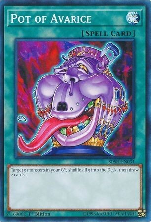Pot of Avarice - SDSH-EN031 - Common 1st Edition Structure Deck: Shaddoll Showdown Singles