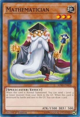 Mathematician - SDSH-EN020 - Common 1st Edition Structure Deck: Shaddoll Showdown Singles