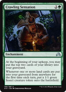 Crawling Sensation 199/297 Shadows over Innistrad Singles