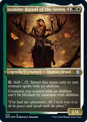 Jasmine Boreal of the Seven 055 - Etched Foil