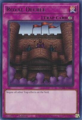 Royal Decree - MAZE-EN064 - Rare 1st Edition Maze of Memories 1st Edition Singles