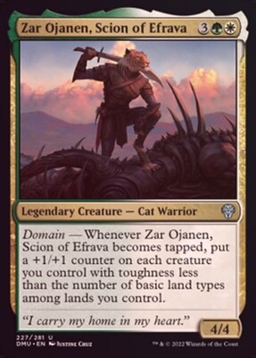 Zar Ojanen, Scion of Efrava 227/281 - Foil
Dominaria United Foil Singles