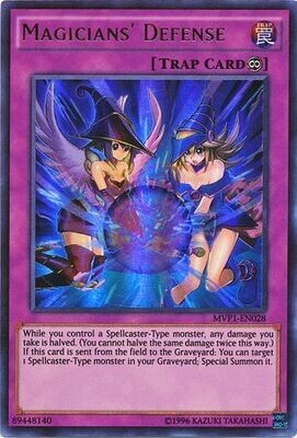 SJ Magicians&#39; Defense - MVP1-EN028 - Ultra Rare Unlimited
The Dark Side of Dimensions Unlimited Singles