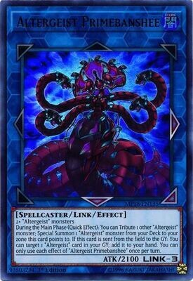 Altergeist Primebanshee - MP18-EN135 - Ultra Rare 1st Edition
2018 Mega-Tins Singles