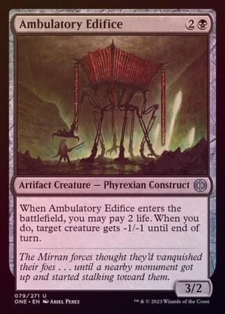 Ambulatory Edifice 079/271 - Foil
Phyrexia All Will Be One Foil Singles
