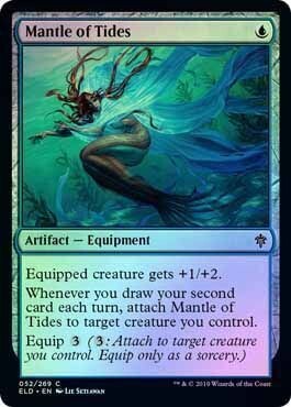 Mantle of Tides 052/269 - Foil Throne of Eldraine Foil Singles