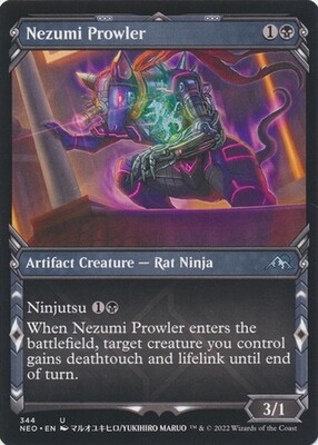 GA Nezumi Prowler 344 - Showcase Ninja Frame
Kamigawa Neon Dynasty Collector Booster Singles