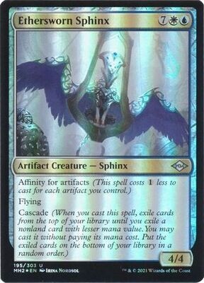 Ethersworn Sphinx 195/303 - Foil Modern Horizons 2 Foil Singles