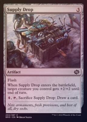Supply Drop 250/287 - Foil
The Brothers&#39; War Foil Singles