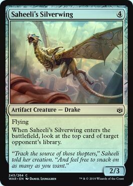 Saheeli&#39;s Silverwing 243/264 - Foil
War of the Spark Foil Singles