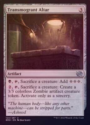 Transmogrant Altar 124/287 - Foil
The Brothers&#39; War Foil Singles