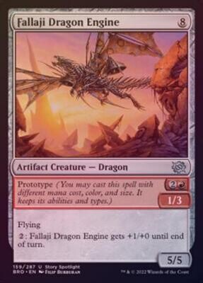 Fallaji Dragon Engine 159/287 - Foil
The Brothers&#39; War Foil Singles
