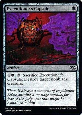 Executioner&#39;s Capsule 092/332 - Foil Double Masters Foil Singles