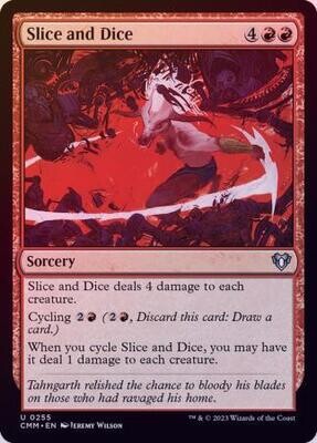 Slice and Dice 0255 - Foil
Commander Masters Foil Singles