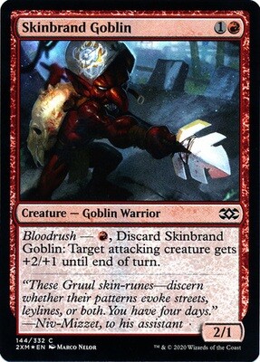 Skinbrand Goblin 144/332 - Foil
Double Masters Foil Singles