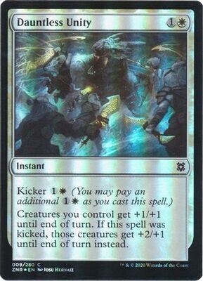 Dauntless Unity 009/280 - Foil
Zendikar Rising Foil Singl