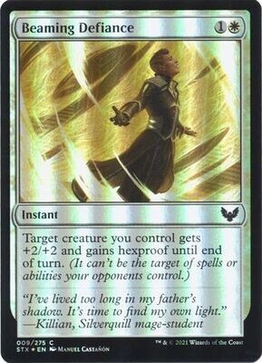 Beaming Defiance 009/275 - Foil
Strixhaven: School of Mages Foil Singles