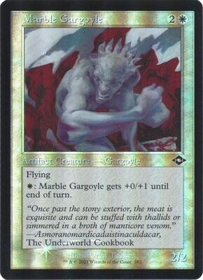 Marble Gargoyle 382 - Showcase / Retro Frame Modern Horizons 2 Collector Booster Singles (espanol)